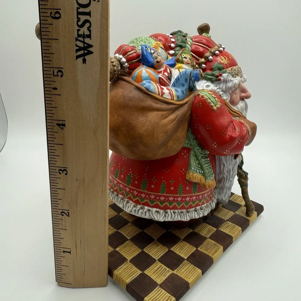 Vintage James C. Christensen Olde World Santa‎ Figurine Workshop Ltd. Edition